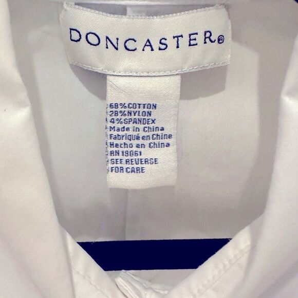 Doncaster White Button-Up Blouse - Picture 5 of 10